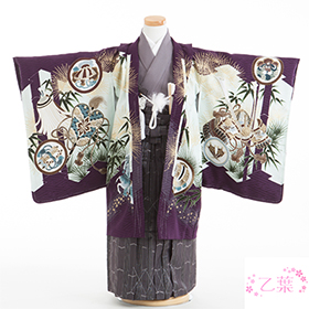 男の子の七五三レンタル【五歳・男児】 | 格好良い紋付袴フルセットは