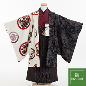 男の子の七五三レンタル【五歳・男児】 | 格好良い紋付袴フルセットは