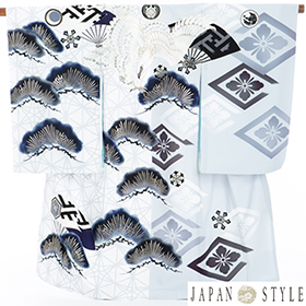 男の子のお宮参り掛け着物・産着レンタル | 格好良く凛とした一