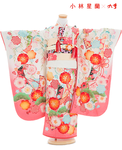 七五三　着物　九重　3歳 kimono-rental_msg3-0001