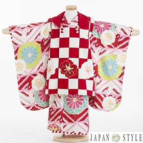 七五三】三歳女の子専用・被布フルセットレンタル - お祝いの一
