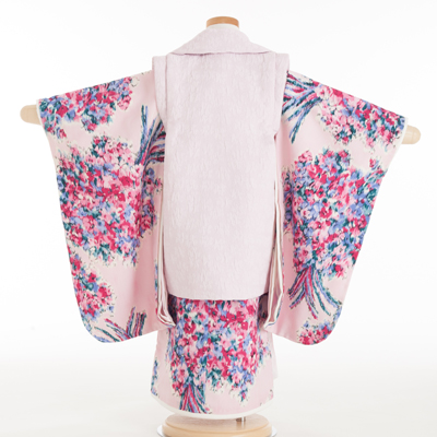 七五三 着物 レンタル 三歳 3歳 被布セット 320163 JILLSTUART ピンク