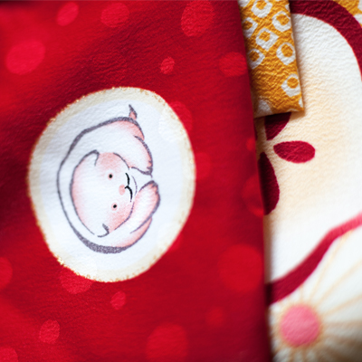 七五三 着物 レンタル 三歳 3歳 被布セット 320164 UNSODO