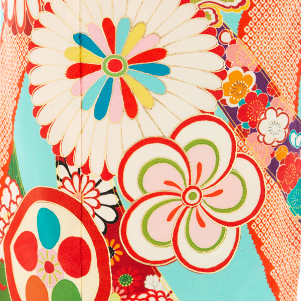 七五三 着物 レンタル 7歳 四つ身セット 320184 LOWRYS FARM