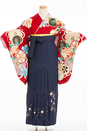 卒業式2尺袖・袴レンタル」大学・専門学校・短大生専用 | フルセットで